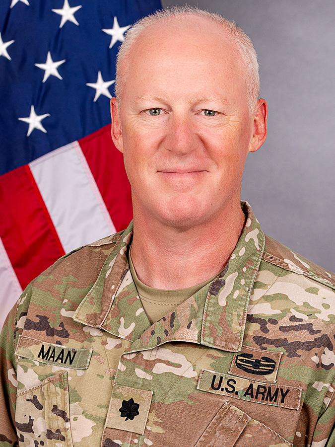 Lieutenant Colonel Jason Maan, MSN, CRNA